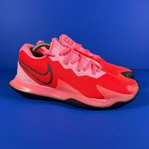 Nike‎ Vapor Cage 4 Women's 6.5 Coral Pink  Tennis Shoes CD0431-604